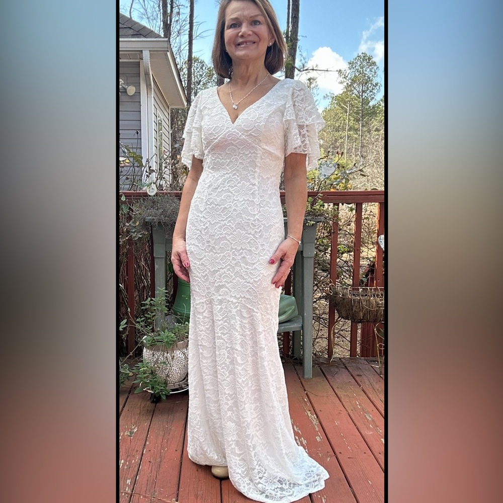 Ever Pretty Elegant White Lace Dress